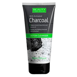 תרחיץ פנים פחם BEAUTY FORMULAS